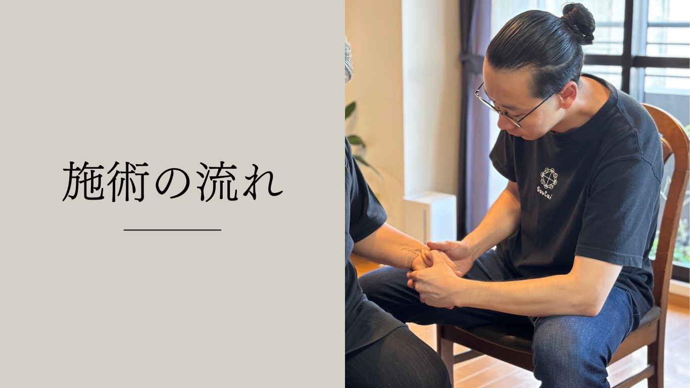 施術の流れ 施術の流れ